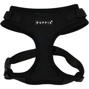 Puppia Authentic RiteFit Harness with Adjustable Neck, X-Large, Purple