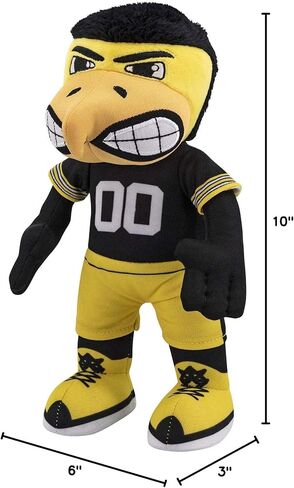 Bleacher Creatures Penn State Nittany Lion 10" Mascot Plush Figure - A Mascot for Play or Display in Saudi Arabia