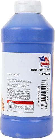 Crayola Washable Finger Paint - Brown (16 Oz), Toddler Paint for Arts & Crafts, Kids Classroom Supplies, Nontoxic & Easy To Clean in Saudi Arabia