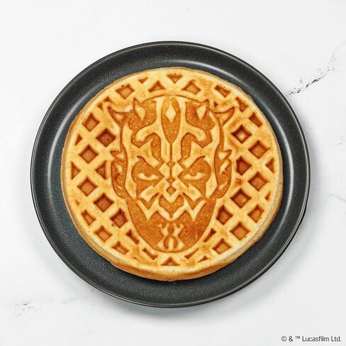 Uncanny Brands Star Wars The Mandalorian The Child Waffle Maker- Baby Yoda Waffles in Saudi Arabia