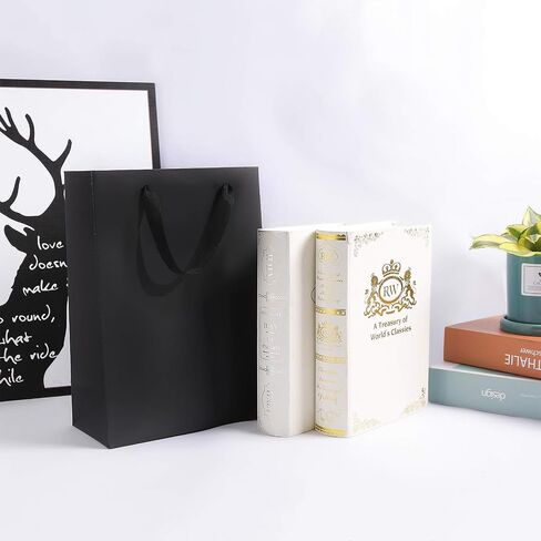 SHIPKEY 10 Pack Aquamarine Green Gift Bags with Tissue Paper | 8x4x11inch Bridesmaid Gift Bags, Wedding Gift Bags, Medium Gift Bags in Saudi Arabia