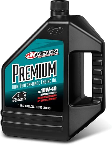 Maxima Racing Oils 359128-2PK Premium4 20w50 Motorcycle Engine Oil 1G Bottle, 2-Pack in Saudi Arabia