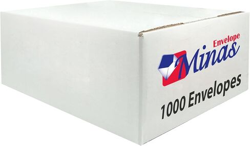 مغلف كتالوج 6 بوصة × 9 بوصة (نهاية مفتوحة) أبيض نسج 500 قطعة - MCT695NW in Kuwait