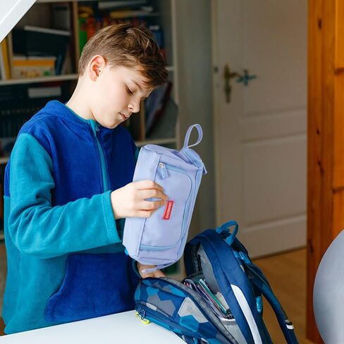 unineovo كبيرة مقلمة الحقيبة للفتيات، لطيف الأطفال قلم رصاص مربع اللوازم المدرسية، سعة كبيرة سستة قلم رصاص الحقائب منظم حقيبة، العودة إلى المدرسة هدية للطالبات في سن المراهقة النساء مكتب الكلية in Kuwait