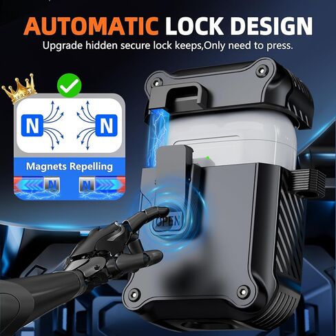 متوافق مع غطاء حافظة AirPods Pro الجيل الثاني/الأول، مع مجموعة منظف، مفتاح كبس تلقائي آمن لعلبة شحن iPod Pro (كابل USB-C/Lightning) (2023/2022/2019) - أسود in Kuwait