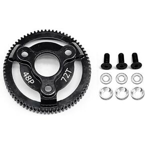 48P 72T Spur Gear Hardened Steel Transmission Gears with 27T 28T 29T 30T Pinions Gear 1/8 inch 3.175mm Hole Upgrade Parts for Traxxas RC 1/10 2WD Slash Stampede Rustler 2WD Bandit VXL XL-5 F-150 SVT in Kuwait