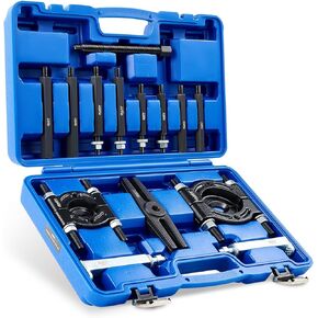 Orion Motor Tech Bearing Puller Set, 5 Ton Capacity Bearing Separator, Pinion Wheel Bearing Removal Kit with 2" and 3" Jaws, Wheel Hub Axle Puller Set, Heavy Duty Bearing Splitter Tool Kit