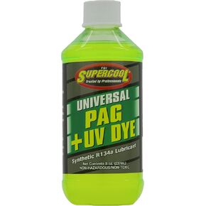 TSI Supercool 27880-12CP Universal Synthetic PAG Oil with U/V Dye, 8 oz, 12 Pack