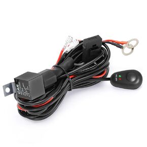 2 Pack H4 HB2 9003 Headlight Decoder Anti-flicker Harness Error Free Resistor Wiring Canbus Adapter Flash Warning Canceller Capacitor for Jeep Wrangler JK TJ LJ JKU