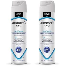 Summer's Eve, Ultimate Odor Control, Feminine Spray for Odor Protection, Talc-Free, Absorbs Moisture, 2 oz