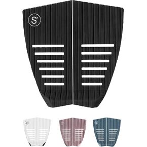 SYMPL Surfboard Traction Pad • 3 Piece Deck Pad for Surfing, Skimboarding • Maximum Grip • 3M Adhesive • Fits Surfboards, Skimboard, Longboard, Fish