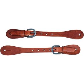 HILASON Western Men Spur Straps جلد بني عتيق