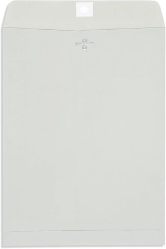Blue Summit Supplies 100 9" x 12" Clasp Envelopes with Gummed Seal, Letter Size Clasp Mailing Envelopes Made From 28lb Kraft Paper, For Mailing Larger Papers or Magazine, Bulk 100 Pack in Saudi Arabia