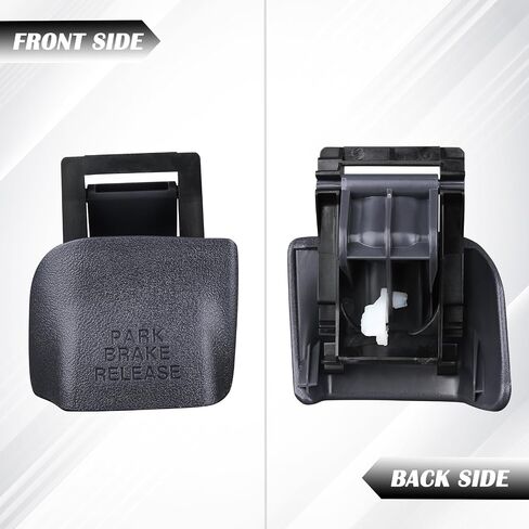 Parking Brake Release Handle (Brown) Compatible with 1998-2002 Dodge Ram 1500 2500 3500 Replaces RU38VK9AA in Kuwait