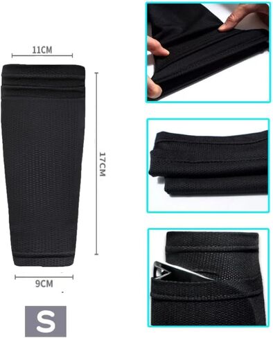 Kids Toddler Soccer Shin Guards 2 Pairs Soccer Shin Pads Lightweight & Breathable Protective Equipment for 3-5 Years Old Boys Girls Children Teenagers Football Games Reduce Injuries & Shocks in Kuwait