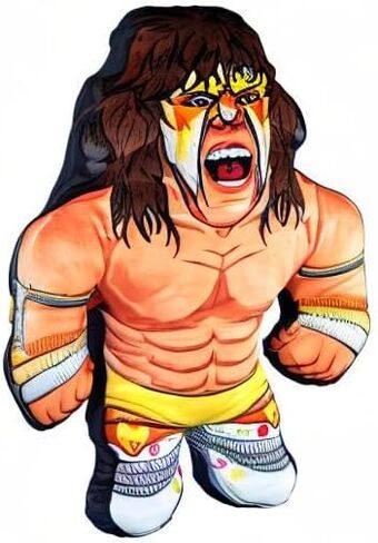 Bleacher Creatures WWE Ultimate Warrior 24" Bleacher Buddy - لعبة قطيفة ناعمة in Saudi Arabia