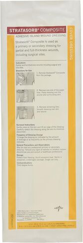 Medline MSC3066Z Stratasorb Composite Dressing, Pack of 10 in Saudi Arabia