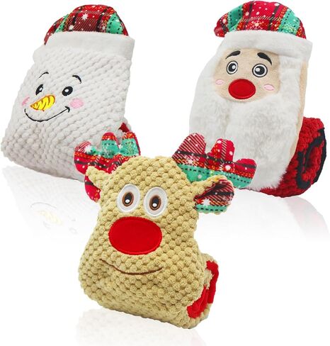 Puzzle Dog Toys for Aggressive Chewers, Tug of War Dog Toys for Large Dogs, No Stuffing Dog Toys to Keep Them Busy, Crinkle Squeaky Dog Toys for Boredom, Dog Chew Toys for Small Dogs, Dog Snuffle Toy in Saudi Arabia
