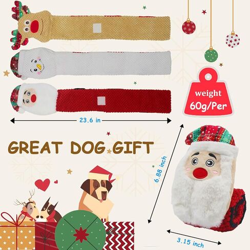Puzzle Dog Toys for Aggressive Chewers, Tug of War Dog Toys for Large Dogs, No Stuffing Dog Toys to Keep Them Busy, Crinkle Squeaky Dog Toys for Boredom, Dog Chew Toys for Small Dogs, Dog Snuffle Toy in Saudi Arabia
