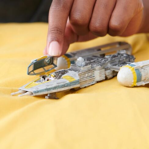 Star Wars Micro Galaxy Squadron Starfighter Class Darth Vader’S TIE Advanced - 5-Inch Vehicle with 1-Inch Micro Figure,Black in Saudi Arabia