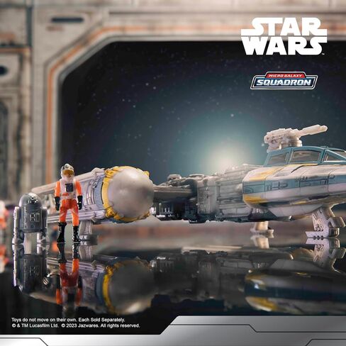 Star Wars Micro Galaxy Squadron Starfighter Class Darth Vader’S TIE Advanced - 5-Inch Vehicle with 1-Inch Micro Figure,Black in Saudi Arabia