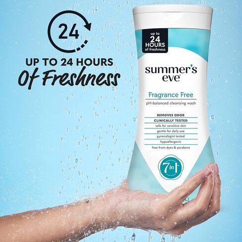 Summer's Eve, Ultimate Odor Control, Feminine Body Wash with Boric Acid, Removes Odor, Feminine Wash with pH Balance, 15 Fl Oz in Kuwait