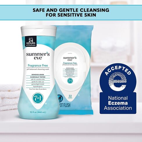Summer's Eve, Ultimate Odor Control, Feminine Body Wash with Boric Acid, Removes Odor, Feminine Wash with pH Balance, 15 Fl Oz in Kuwait
