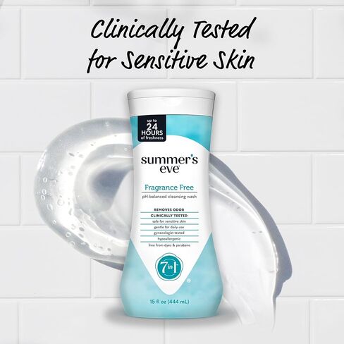 Summer's Eve, Ultimate Odor Control, Feminine Body Wash with Boric Acid, Removes Odor, Feminine Wash with pH Balance, 15 Fl Oz in Kuwait