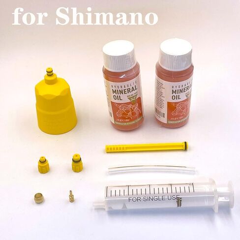 مجموعة أدوات تنزف الفرامل الهيدروليكية للدراجات الجبلية - أدوات تغيير فرامل القرص الهيدروليكي للدراجة أدوات إصلاح مع موصل أنبوب مفك براغي ومحول تعبئة in Kuwait