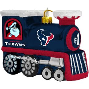 Topperscot NFL Blown Glass Train Ornament in Saudi Arabia