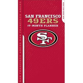 تيرنر سبورتس سان فرانسيسكو 49Ers 2025 مخطط جيب لمدة 17 شهرًا - PF (25998890558)