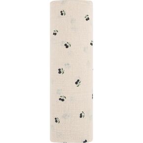Ely's & Co. Cotton Muslin Swaddle Blanket 1-Pack for Baby Girl— 100% Cotton Muslin Extra-Large Swaddle Blankets (47" x 47") Dusty Rose