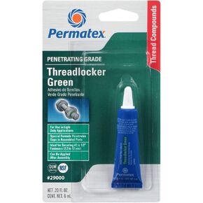 Permatex 29040 Penetrating Grade Threadlocker Green, 36 ml