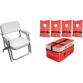 Wise 3316 Boaters Value Folding Deck Chair