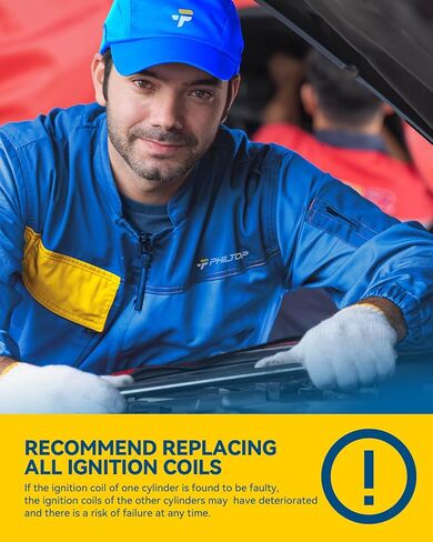 PHILTOP Spark Plugs DCPR8E, Fit for M3, Z4, Z3, Diablo, 4339 Spark Plug 4 Pack, Sparkplug in Kuwait