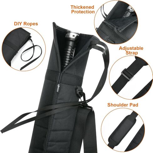 Cosmos Lightsaber Carrying Bag Light Saber Travel Storage Bag with Adjustable Shoulder Strap, Portable Lightsabers Shoulder Bag for Carry and Storage Most Lightsabers, Dueling Lightsabers in Saudi Arabia