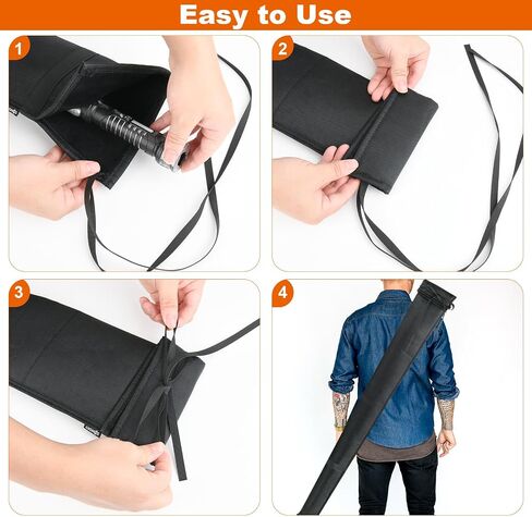 Cosmos Lightsaber Carrying Bag Light Saber Travel Storage Bag with Adjustable Shoulder Strap, Portable Lightsabers Shoulder Bag for Carry and Storage Most Lightsabers, Dueling Lightsabers in Saudi Arabia