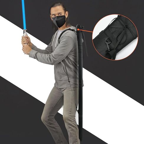 Cosmos Lightsaber Carrying Bag Light Saber Travel Storage Bag with Adjustable Shoulder Strap, Portable Lightsabers Shoulder Bag for Carry and Storage Most Lightsabers, Dueling Lightsabers in Saudi Arabia