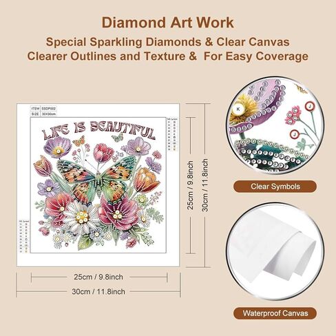 FHBUBPUP Goblin Diamond Art Painting Kits for Adults, 5D Gnome Special Shape Diamond Art for Beginners, Bee Rhinestones Gem Art Craft Home Wall Decor Gift 12×12inch in Saudi Arabia