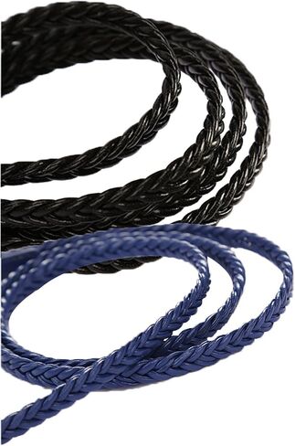 uxcell Women Skinny Braided Belt Woven - Pin Buckle Casual Waist Belt for Dresses in Kuwait