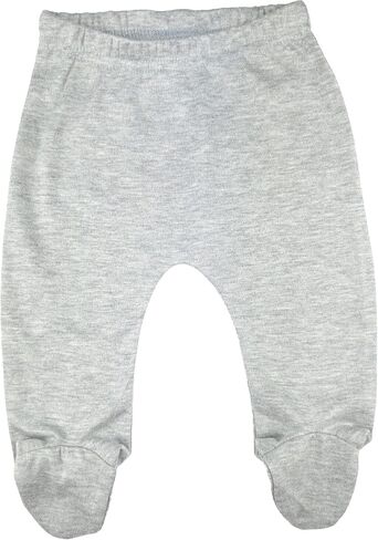 123 Bear 100% Cotton Baby Pants/Leggings with Footies 100% Cotton Unisex Boys Girls in Saudi Arabia