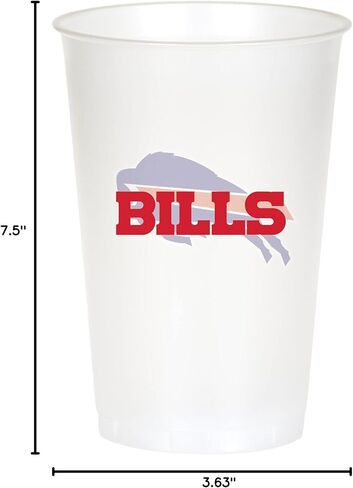 أكواب بلاستيكية كانساس سيتي تشيفز، 24 قطعة in Kuwait