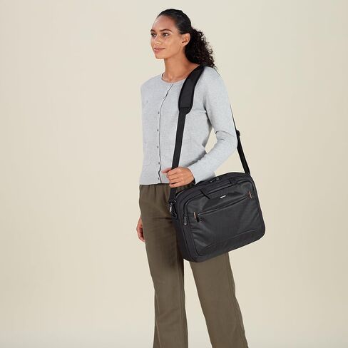 Amazon Basics Laptop Carrying Case Shoulder Strap, 15.6 inch, Black in Kuwait