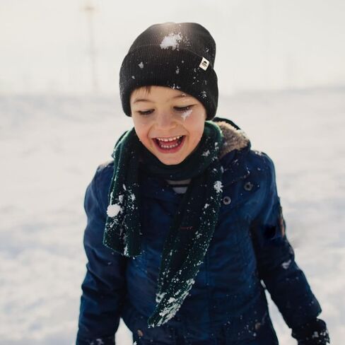 FURTALK Baby Beanie Fleece Lined Toddler Winter Hat Boys Girls Knit Warm Beanies Kids Ski Hats for 0-8 Years in Kuwait