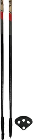 Unisex Adult Cross Trail-Glass/Touring Cross Country Nordic Ski Poles in Saudi Arabia