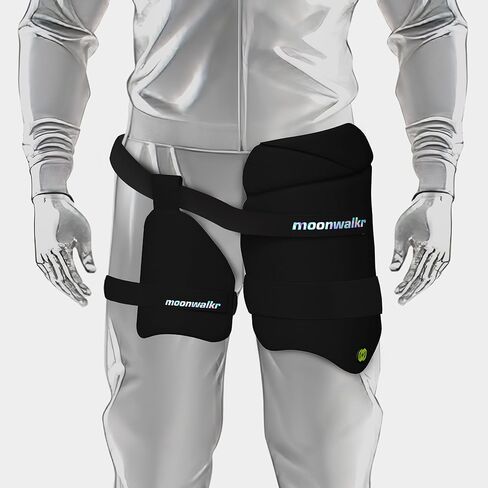 2.0 Cricket Batting Combo Thigh Guard Black in Kuwait