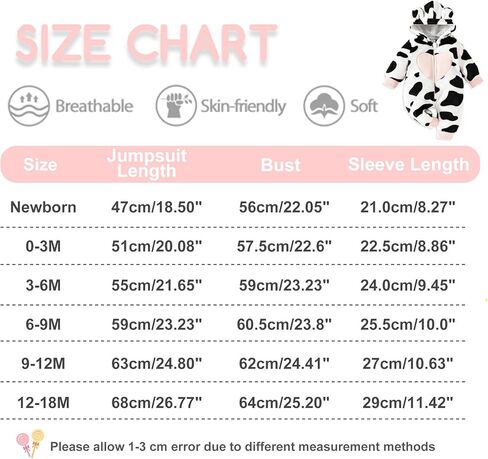 AMAWMW Newborn Baby Girl Winter Clothes Milk Cookies Hooded Jumpsuit Infant One Piece Romper Snowsuit Gifts Fall Outfit in Kuwait