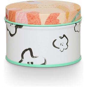 ILLUME Go Be Lovely Small Fleur Tin Candle, 2" L x 1" W x 1" H, Lavender La La