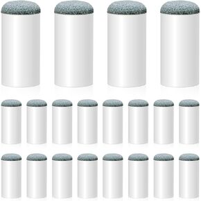 Billiard Pool Cue Tips, 40PACK Slip on Pool Cue Repair Tips Kit 2 Sizes 12/13mm Billiard Pool Cue Stick Tips Screw on Tips, Pool Sticks Tips Billiard Slip-On Cue Tips Replacement Kit Cue Tip Shaper