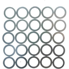 Juscycling Middle Chainring Spacer 0.5 0.8 2 5 mm, 25pcs/Bag